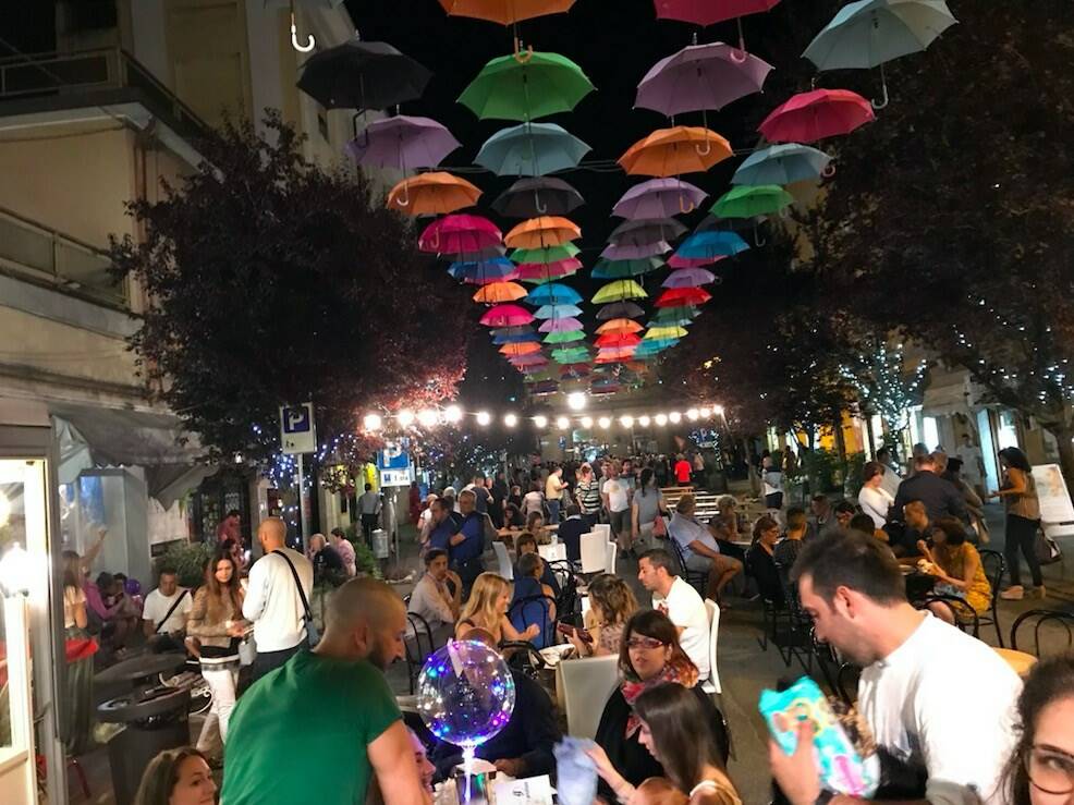 Movida nel centro di Aulla