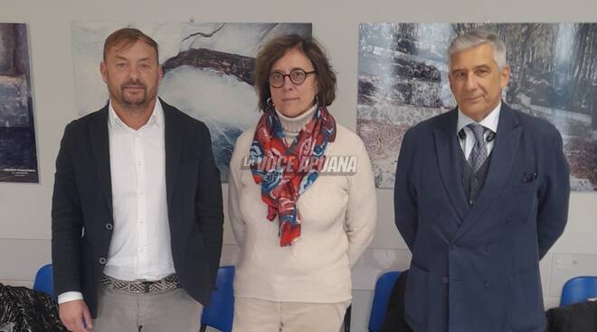 Lucia Bordigoni, Pietro Parodi e Antonio Valenti cda nausicaa 2023