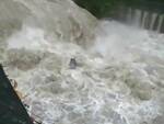 torrente Bagnone (Lunigiana) in piena