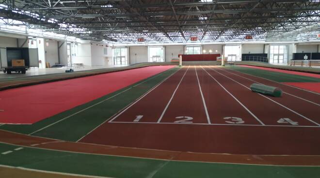 pista indoor padiglione e carrarafiere (01-2024)