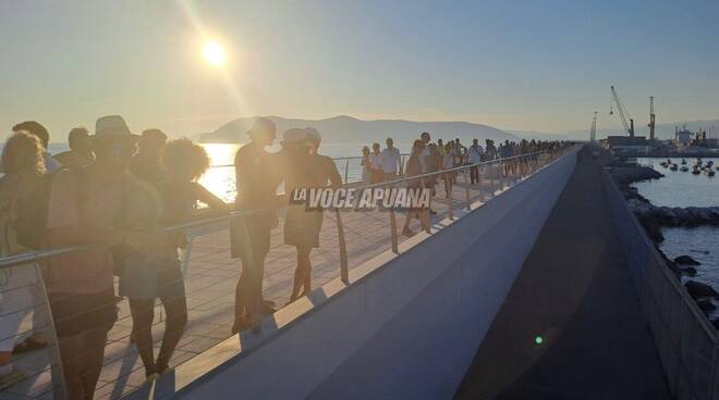 passeggiata waterfront marina di carrara inaugurazione 12-08-2024