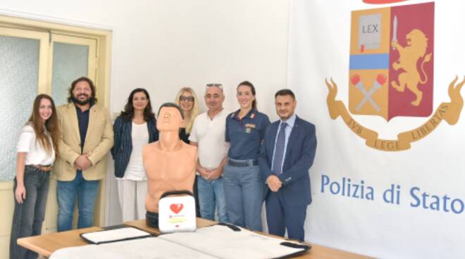 corso bls-d defibrillatore polizia questura santi allegra 09-2024