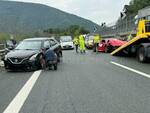 incidente autostrada tra La Spezia Aulla A 15 foto da Città della Spezia